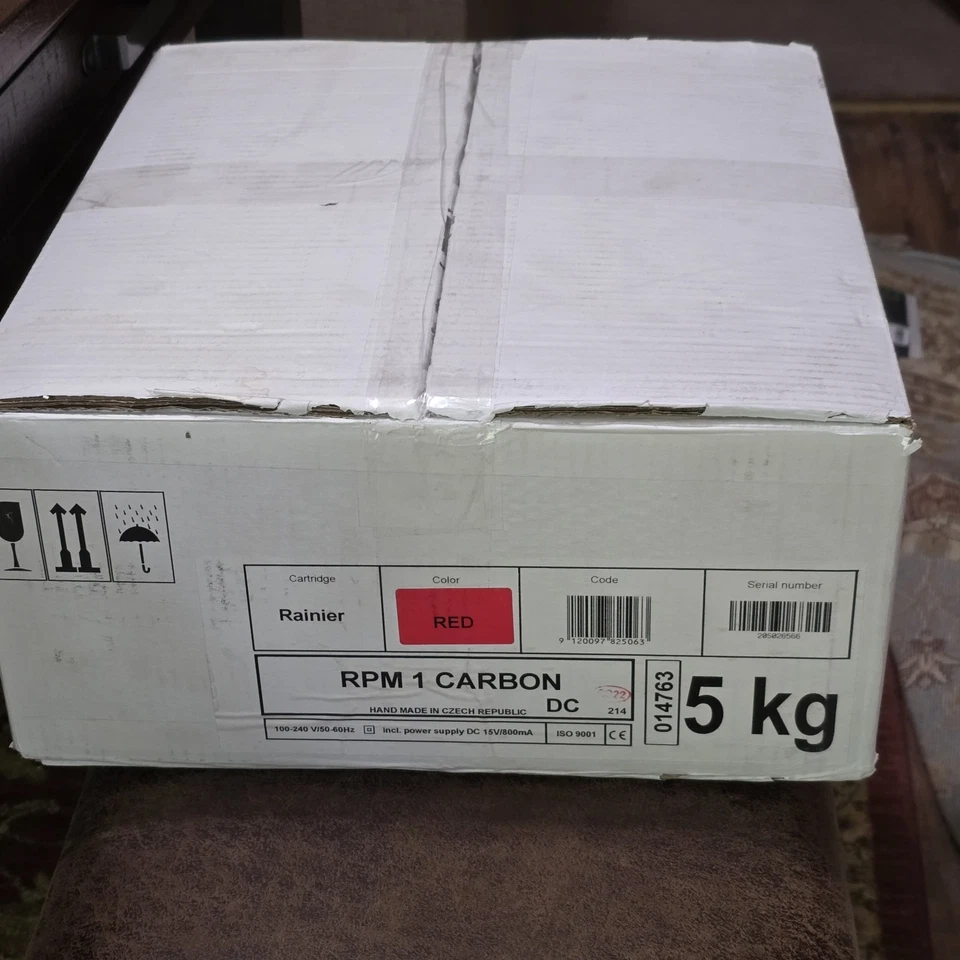 Pro-Ject RPM 1 Carbon Plattenspieler mit Sumiko Rainier Phono Cartridge rot - Bild 3 von 4