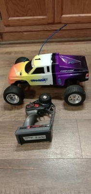 RC Vintage Traxxas Rustler Stadium Truck. Survivor . Working With Remote