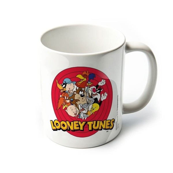Pyramid International Looney Tunes Mug (Logo Design) 11Oz Ceramic Coffee Mug, Cu-image