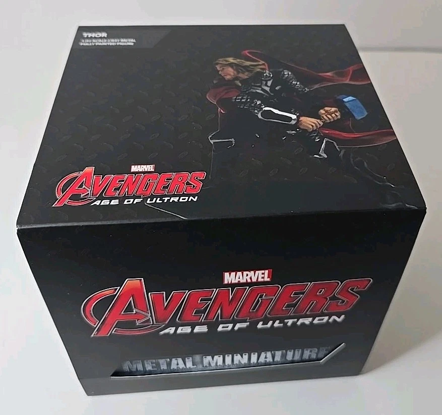 Marvel Hulk Vengadores Era de Ultrón Miniaturas de Metal Deadpool Thor 1:32 Lote de 3 Foto 2 de 4