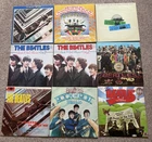 The BEATLES :JOB LOT X  9 ALBUMS SGT PEPPERS MAGICAL MYSTERY TOUR ETC