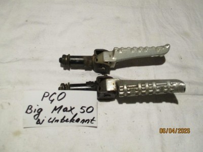 PGO Big Max 50 Fußrasten mit Halter