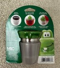 Loose Tea Cup Infuser Floating Green Frog Stainless Steel Joie MSC Ribbit  NIB — photo 2