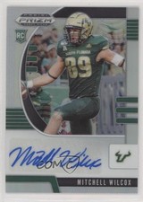 2020 Panini Prizm Draft Picks Rookies Silver Mitchell Wilcox #248 Auto k0s