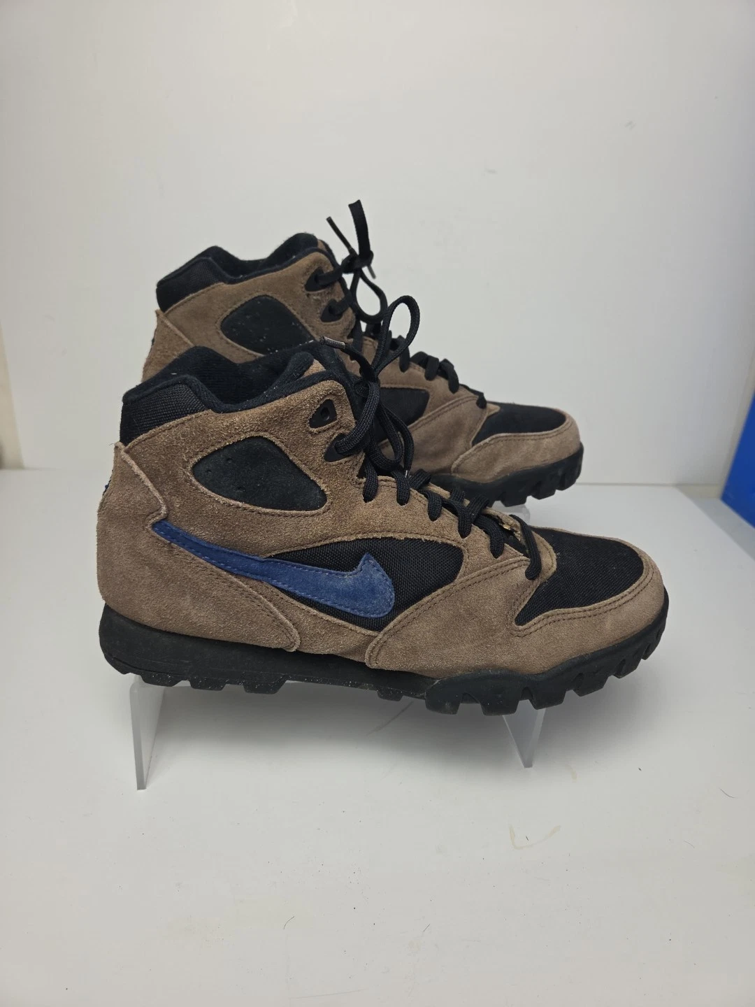 Vintage Nike Hiking Boots Men’s 8.5 Brown/Black/Blue