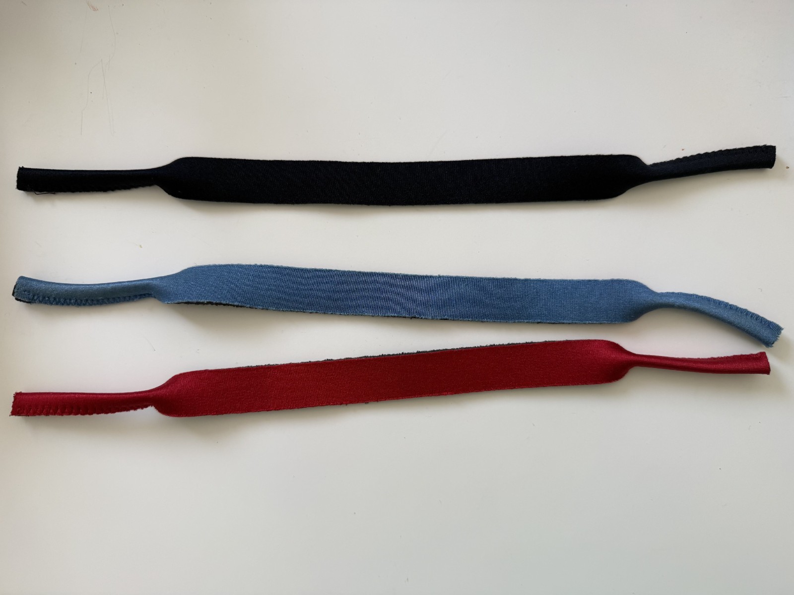 Croakies Kids Youth Sunglasses Eyeglass Strap Retainer Lot of 3 Neoprene Sports