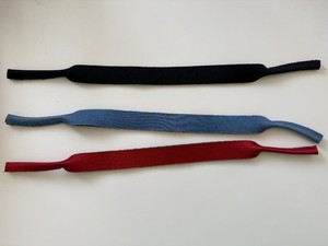 Croakies Kids Youth Sunglasses Eyeglass Strap Retainer Lot of 3 Neoprene Sports