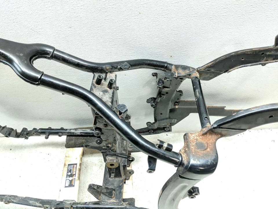 07-17 Yamaha V Star XVS1300 CT cuadro principal chasis recto SLVG Foto 4 de 4