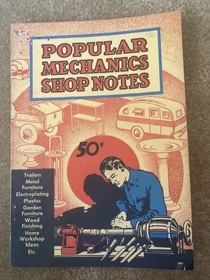 Vintage 1937 Popular Mechanics Shop Notes Vol 33 DIY Manual   Easy Fixes Guide