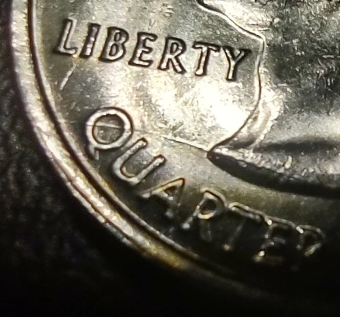 2007 P Wyoming State Quarter With Die Crack Error, Doubled Rim Error, DDO / DDR - Image 2 of 4