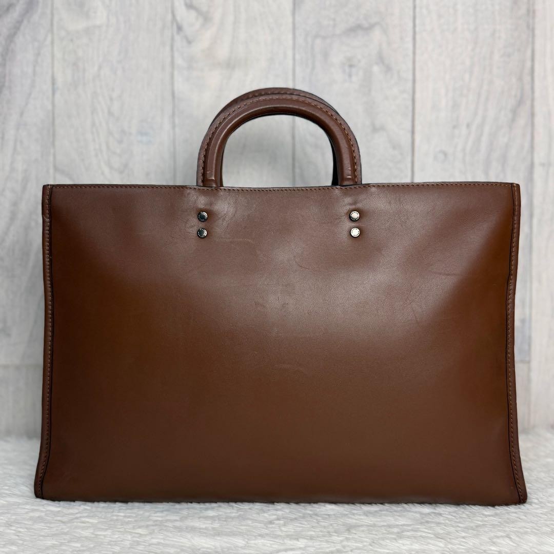 COACH ビジネスバッグ [ブラウン] COACH Rogue Briefcase Leather Brown Business Bag Used Authentic | eBay