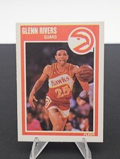 1989-90 Fleer Basketball #5 Doc Rivers Atlanta Hawks NBA