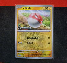 Voltorb 066/193 Paldea Evolved Professor Program Reverse Holo Promo