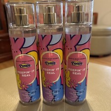 Bath  Body Works PEEPS Peepin' It Real Fine Fragrance Mist Set Of 3