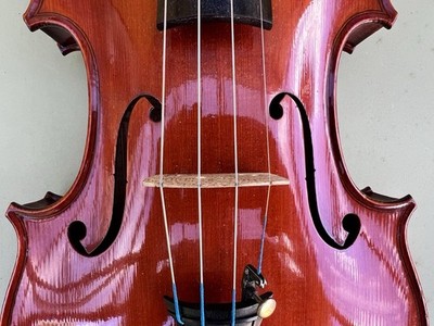 Laberte, Marc, 4/4 Geige, Mircourt, ca.1950, Violine, Zertifikat J.-C. Graff￼