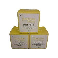 LOT OF 3 Function of Beauty Strengthen Hair Goal Booster Shots