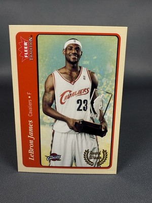 2004-05 Fleer Tradition LeBron James #140 Cavaliers READ