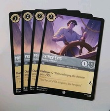 4x Disney Lorcana TCG - Fabled: Prince Eric 194/204 - Common - Near Mint