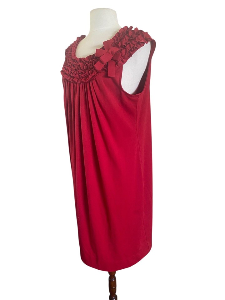 Robe Ark & Co Rouge Sans Manches - Taille L - Avec étiquettes - Cocktail