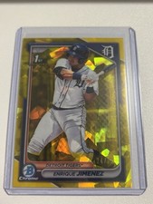 2024 Bowman Chrome Sapphire Prospects Enrique Jimenez #BCP-31 Yellow /75