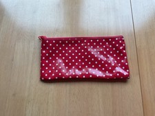 Red Polka Dot Pencil Case