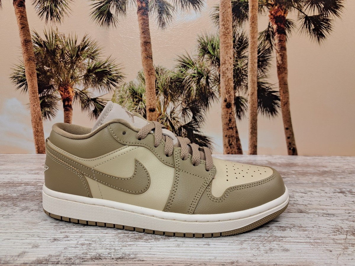 Nike Air Jordan 1 Low Archaeo Brown Sneakers DC0774-202 Women's