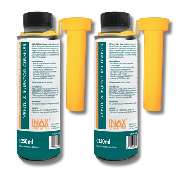 Inox Ventil Injektor Cleaner 2X250Ml - Reiniger Additiv EinspritzdüSen-image