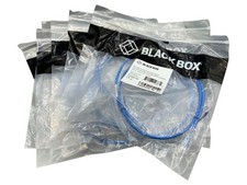 Lot 8x Black Box Slim-Net Cat6a Patch Cable 2...
