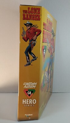 Vtg. 1998 Playing Mantis Captain Action As The Lone Ranger