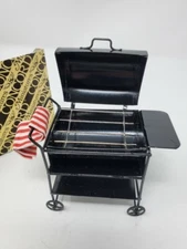 Dollhouse Concord Miniatures Black Metal Grill No. 5362  Scale 1:12