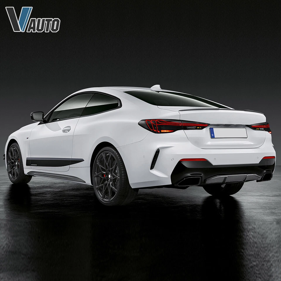 Smoked LED Tail Lights For BMW 4-SERIES 2020-2024 M4 G82 G83 G22 G23 CSL Upgrade - Image 3 of 4