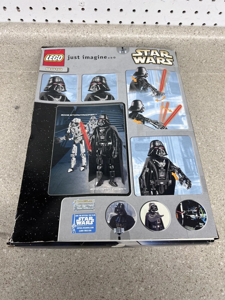 LEGO Star Wars Darth Vader 8010 Technic 2002 INCOMPLETE - Image 2 of 4