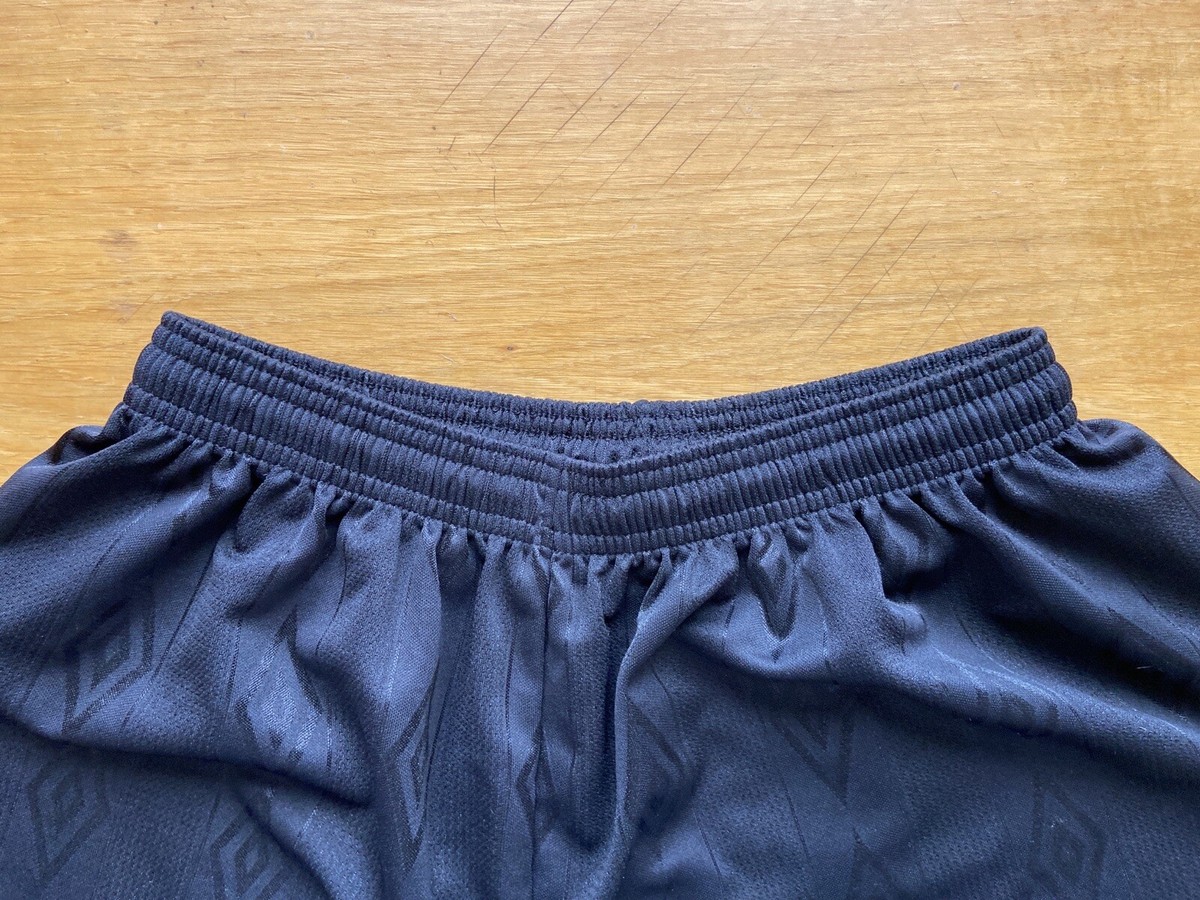 UMBRO 90s FOOTBALL SOCCER SHORTS BLACK sz S MEN | eBay