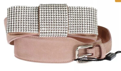 Pink Jeweled Dolce & Gabbana Belt Dolce & Gabbana Belt | Authentic Belt On Sale Designer  main image 4