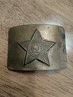 Vintage Genuine RUSSIAN ARMY Solid Brass BELT BUCKLE  — photo 1