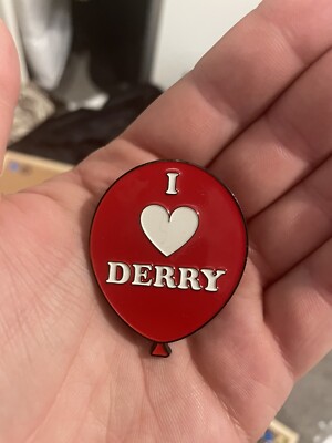 Funko 2019 It Chapter Two 'I Love Derry' Red Balloon Emaille Pin - Hot Topic Exc