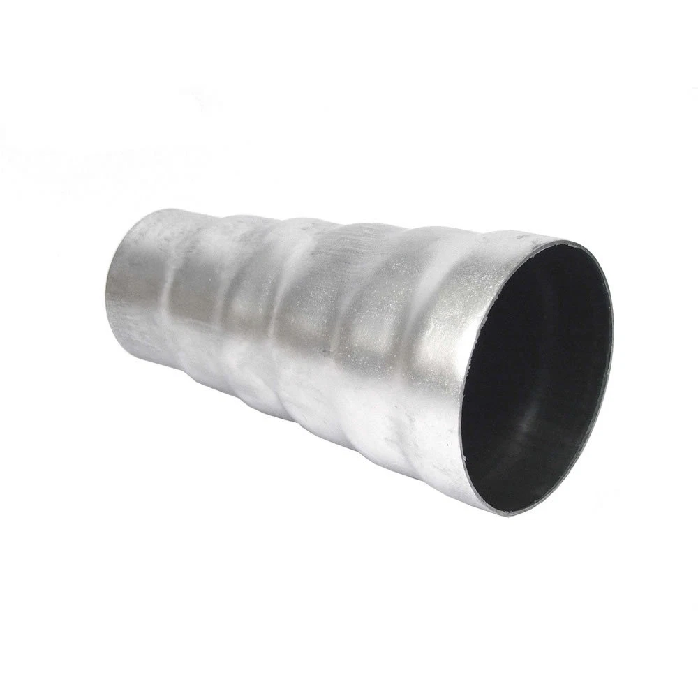 E TECH Steel Exhaust Pipe reducer 48mm 75mm 6 Step adapter performance system