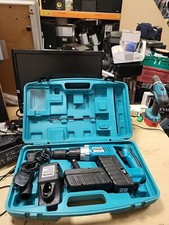 Trapano avvitatore Makita 24 volt cordless site master con caricatore - Ricambi o riparazioni 