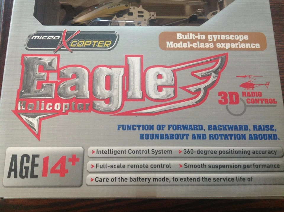 Eagle Helicopter Micro XCopter 3D Radio Control Brand new in box - Image 2 of 4