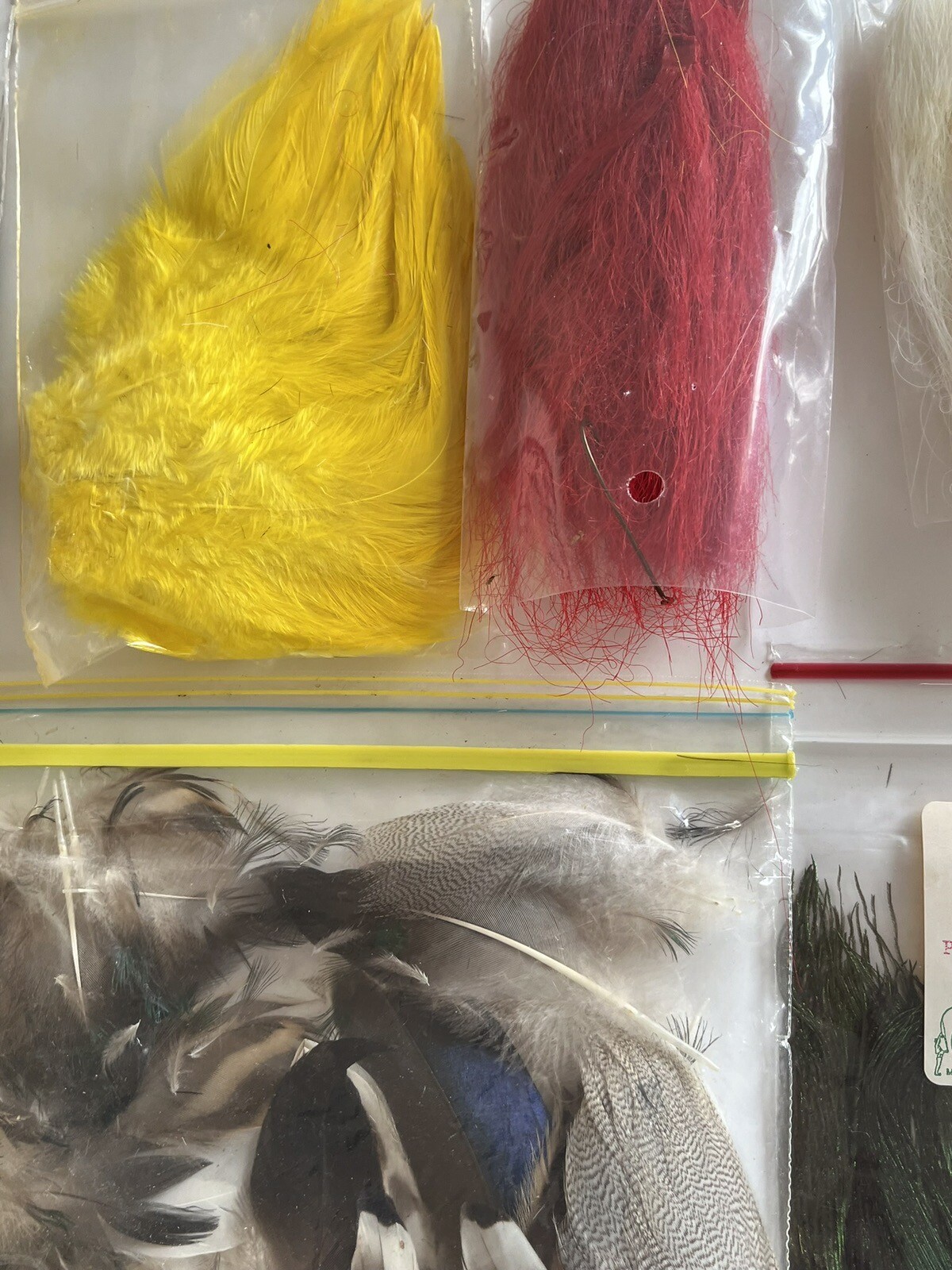 Orvis Fly Tying Kit Vintage Tools, Hooks ,feathers, reference book eBay