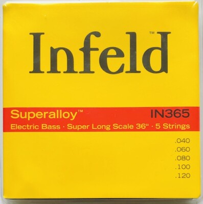 Thomastik Infeld SuperAlloy Bass Strings ; super long scale 40-120 (IN365)