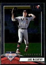 2019 Panini USA Baseball Stars & Stripes #86 Jake McCarthy Base Longevity
