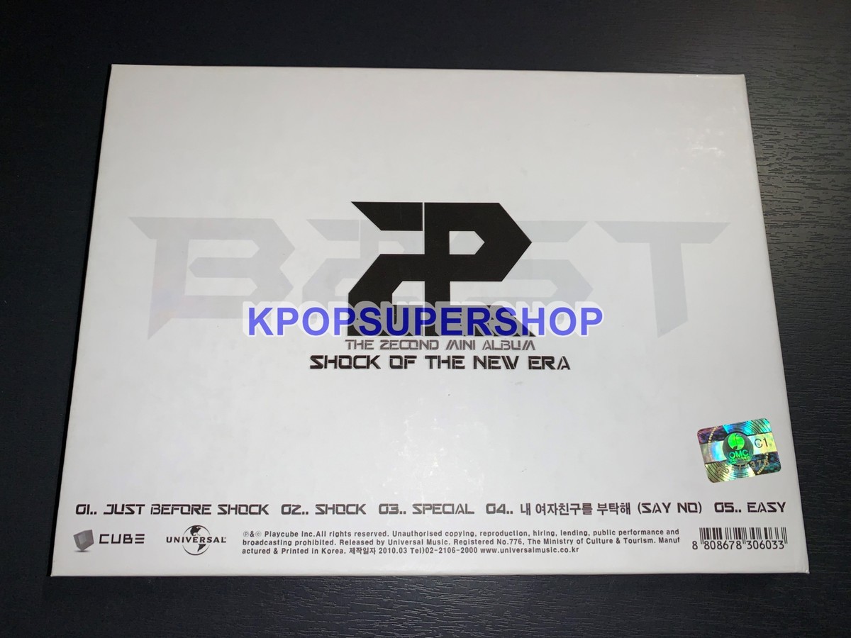 Beast 2nd Mini Album Shock of the New Era CD Photobook Great Beast 2nd Mini Album Shock of the New Era CD Photobook Great
