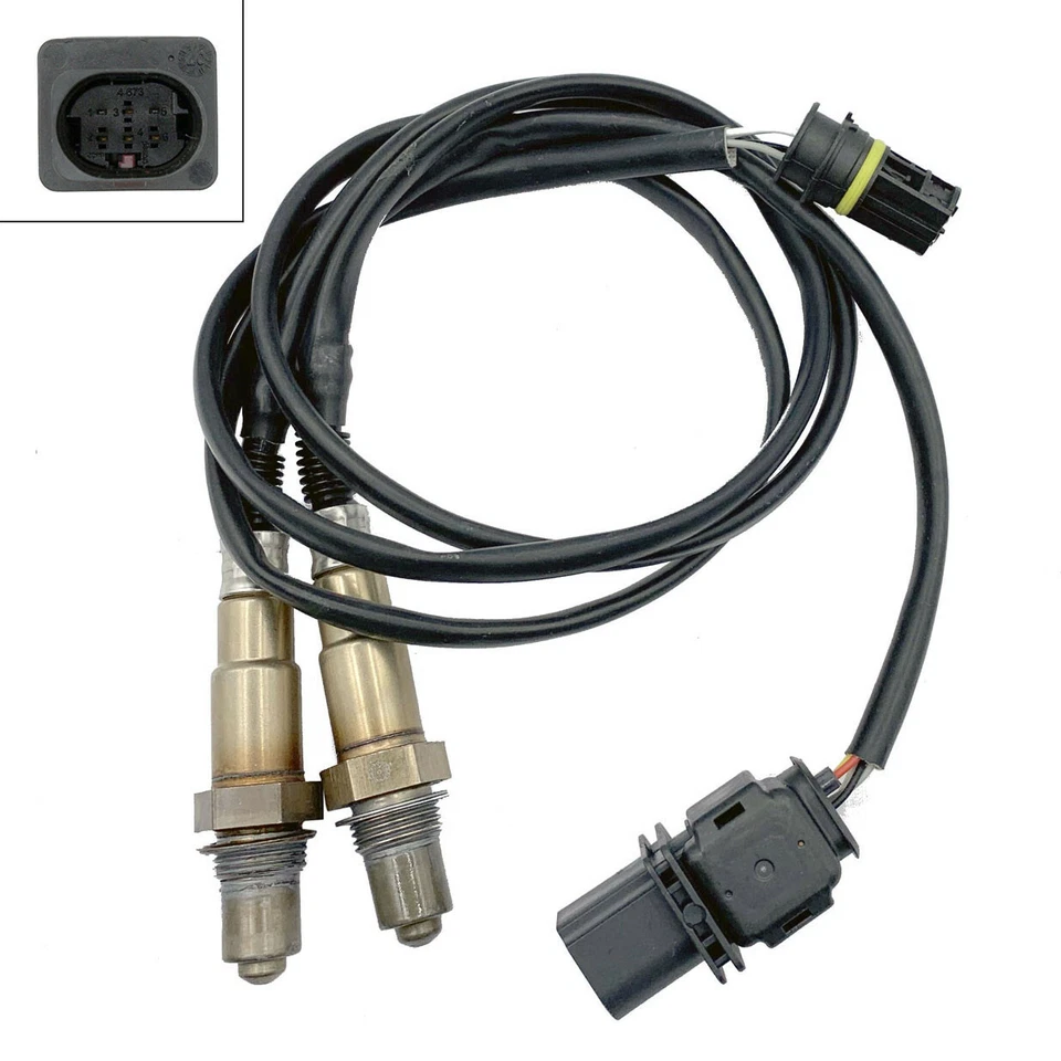 Set Of 2 Oxygen Sensor Upstream+Downstream For BMW 323I 325XI 528XI 335IS 335XI - Imagem 2 de 4
