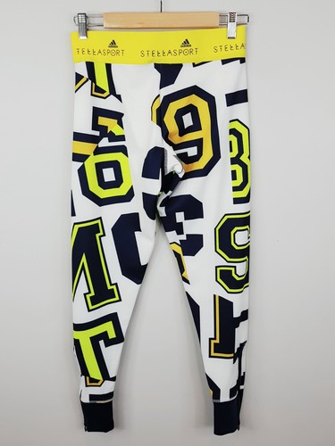 ADIDAS x STELLASPORT Womens Size M or 12 Calca Long Printed Tights NEW + TAGS - Picture 12 of 12