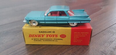 Dinky Toys 147 Cadillac 62 1962/69 (Genuine Dinky Not Re-Issue