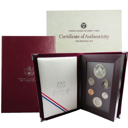 1988 Russia (USSR) Silver Platinum Palladium Proof 4-Coin Set With