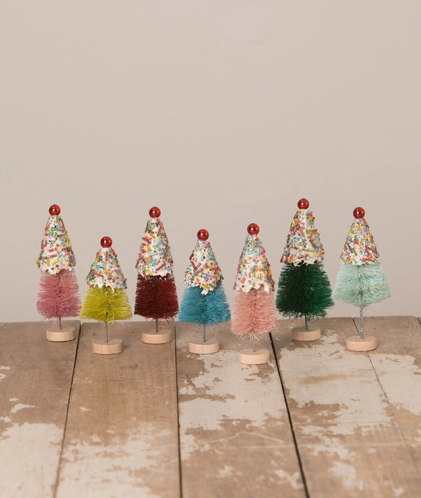 Bethany Lowe Bottle Brush Christmas Trees - Thumbnail 2