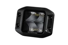 Hella Universal Black Magic 3.2in L.e.d. Cube Kit - Flood Beam Flush Mount