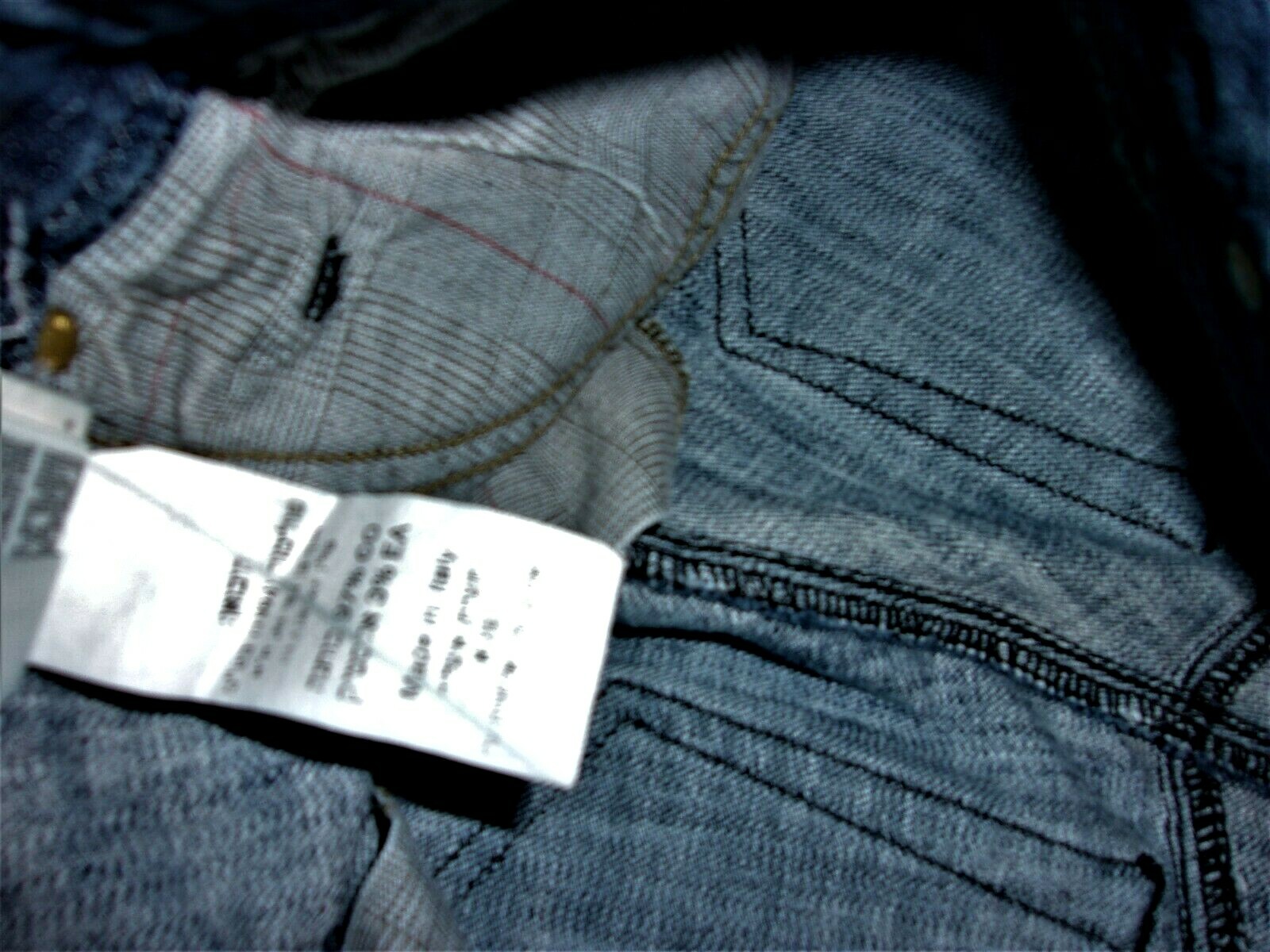 Women's Diesel Matic Low Rise Skinny Blue Jeans W/Bli… Gem